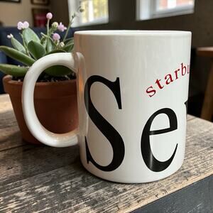 Starbucks Sevilla Spain Collector Series Coffee Mug 18oz EUC